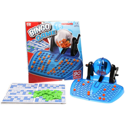 Lasten perhebingo 90 numeroiden lottopeli