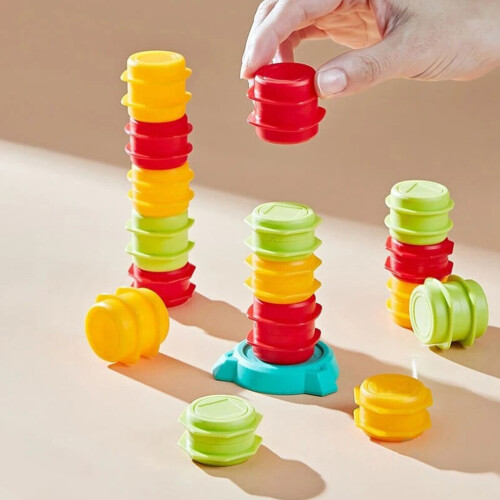 Forklift Frenzy 2-player Stack & Match Game 1