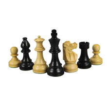 Ranskalaiset Lardy Shakkinappulat Staunton Ebonised Boxwood 3 tuumaa