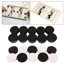 Snelle Sling Puck Spelstuk Houten Bord Tafel Hockey Spelstuk Schaakstuk