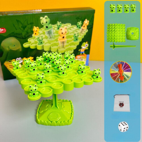 Frog Balance Tree Concentration Training Educational Toy Casual Board Game 2