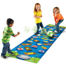 Recursos de aprendizaje: Juego de piso "Crocodile Hop" - Edades 3+ Juegos de interior para niños pequeños Habilidades