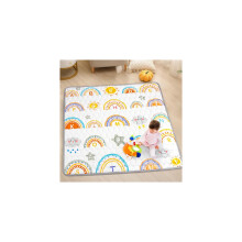 Alfombra de juego para bebés Funsland para el suelo - 127 x 127 cm, plegable, suave y antideslizante, ideal para
