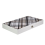 Leatherette Flannel Design Backgammon Set 23 Inch 1