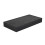 Set da backgammon in similpelle nera da 19 pollici 3