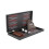 Set da backgammon in similpelle nera da 19 pollici 2