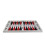 Leatherette Illusion Design Backgammon Set 23 Inch 5