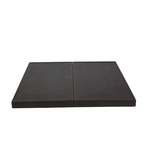 Leatherette Rustic Brown Design Backgammon Set 19 Inch 2