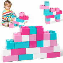 Liberty Imports 24-delige set gigantische blokken voor peuters, grote plastic bouwstenen voor creatief spelen