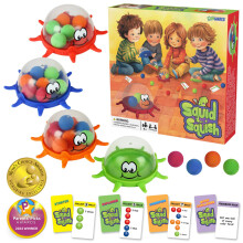 Funwares Bunter Tintenfisch-Squish: Dynamisches Bodenspiel für Kinder fördert das Lernen und die Koordination