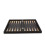 Leatherette Rustic Brown Design Backgammon Set 19 Inch 4