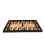 Leatherette Safari Design Backgammon Set 23 tuumaa 5