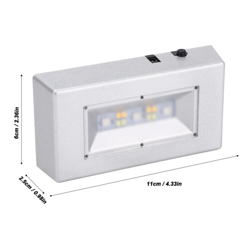 LED Light Base Rectangular USB Battery Powered 7 Color Multi Modes LED Display Base Stand 1
