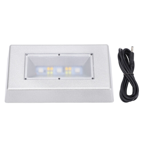 LED Light Base Rectangular USB Battery Powered 7 Color Multi Modes LED Display Base Stand 2