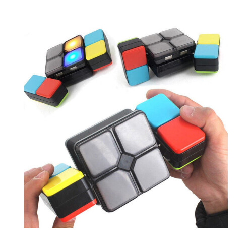 LED Music Magic Cube Puzzle Flip Slide Multiplayer Electronic Game Toys 2