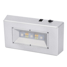 Base luminosa a LED rettangolare con batteria USB, 7 colori, multimodalità, supporto per display a LED