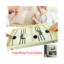 Snelle Sling Puck Game Tempo Tafelhockey Bordspel Familie Plezier Spellen Kinderspeelgoed Cadeaus