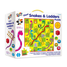 Galt Toys Cobras Gigantes e Escadas Quebra-cabeça, Quebra-cabeça e Jogo de Tabuleiro para Crianças
