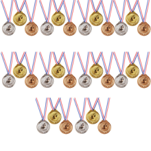 LLhappy-New Medals: Olivová, Pšeničná zlatá medaila, Pohár šampiónov Plastové Hry Odmeňovací rekvizity
