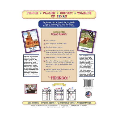 Lucy Hammettin Texas Bingo 1