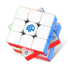 GAN 3x3 Magnetische Speed Cube, GAN356 Maglev Magic Cube Magnetische Levitatiekubus, 30+ Automatisch Uitlijnend,