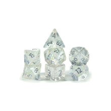 Conjunto de cubos holográficos de unicórnio Gate Keeper Games GKGHL000 - 7 unidades