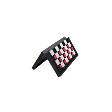 Stolová hra Magnetic Drafts s magnetickými figúrkami, mini súprava prenosných skladacích cestovných