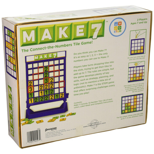 Make 7 - Le jeu de tuiles à relier par Pressman Multi Color 5 1