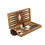 Manopoulos Schach- und Backgammon-Set, braun, Walnuss, 48,3 cm 5