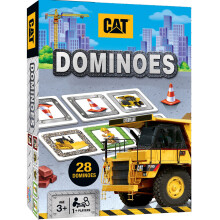 MasterPieces Kinderspellen - Rupsen Domino's - Spel voor kinderen en familie