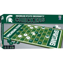 Stolná hra MasterPieces NCAA Michigan State Spartans Checkers 13