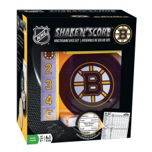Dia de jogo MasterPieces - NHL Boston Bruins - Jogo de dados Shake N' Score