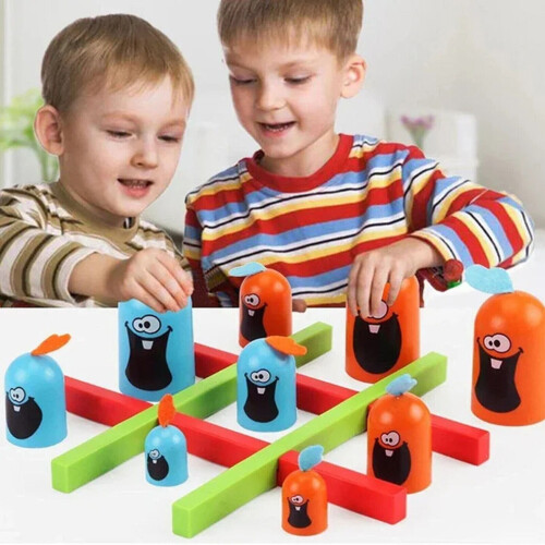 Gobblet Gobblers Kinderpuzzel Vroege Educatie Ouder-Kind Spel 1