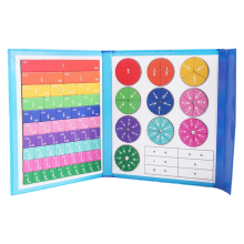 Magnetische breuktegels en cirkels activiteitenset, scoreschijf demonstrator, breuken educatief