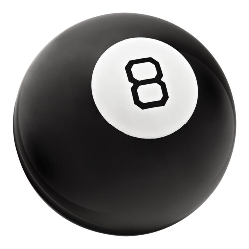 Global Gizmos 50970 Magic Eight 8 Ball / Fun Question & Answer Game 1