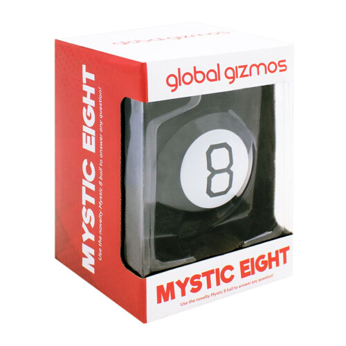 Global Gizmos 50970 Magic Eight 8 Ball / Fun Question & Answer Game 2