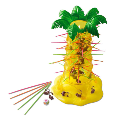Mattel Games Monkey Alarm Gioco per bambini Adatto per 2 - 4 giocatori Giochi per bambini