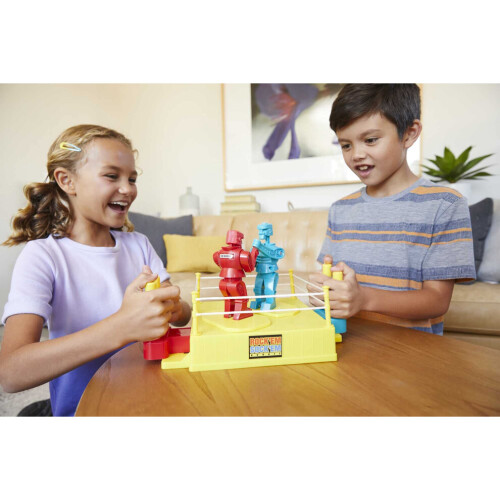 Mattel Games Rock 'Em Sock 'Em Robots Gioco per bambini Robot da combattimento con 2