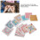 Granny Square Card Deck Paper Versatile Techniques Beginner Friendly Portable Crochet Squares Card Gift 4