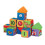 Conjunto de blocos macios para combinar e construir para crianças Melissa & Doug Ks 1