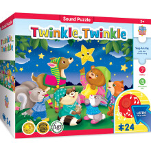 Rompecabezas de suelo con sonido Twinkle Twinkle Sing-A-Long de 24 piezas MasterPieces para niños - 18