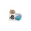 Dados MDG Individual Liquid Core d20 (Disco Vibes) 1