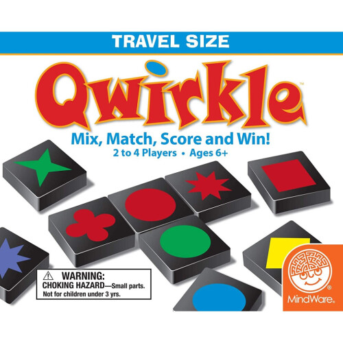 MindWare Qwirkle Travel Edition: misture, combine, marque e ganhe! 1