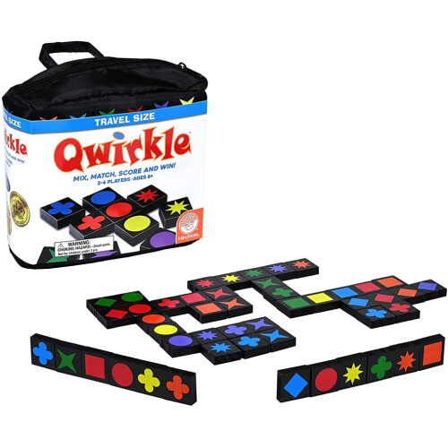 MindWare Qwirkle Travel Edition: misture, combine, marque e ganhe! 2