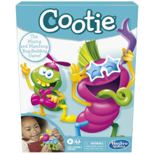 Hasbro Gaming Cootie -sekoitus- ja -vikojen rakennuspeli | 2-4 pelaajaa | Helppoja esikoulun lautapelejä
