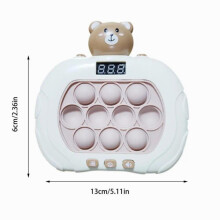 Mini Hamster Memory Game Mini Wack Mole Game Machine Draagbare Mini Kinderen Palm Hands-On Speed Game Speelgoed