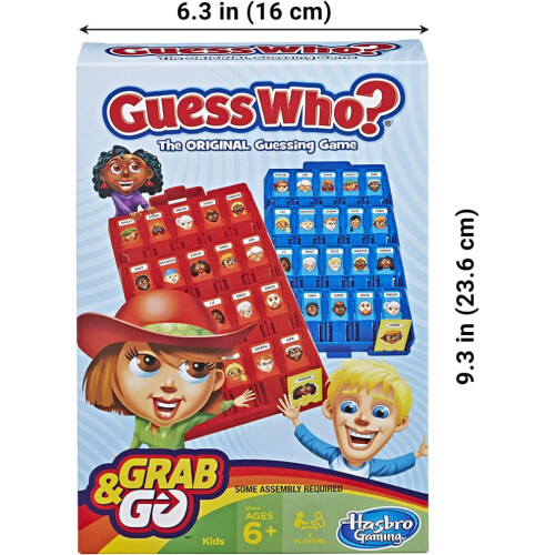 Hasbro Gaming : Devinez qui ? Jeu à emporter 1