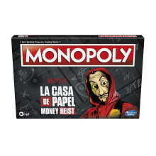 Monopoly: Netflix Edição Casa do Dinheiro/La Casa de Papel, Jogo de Tabuleiro para Adultos e Adolescentes,