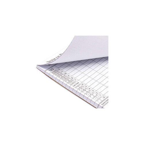 Bloc-notes de dominos mexicains - 50 feuilles 1