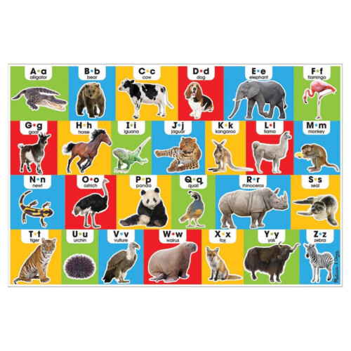 Melissa & Doug Tieralphabet-Bodenpuzzle - 24 Teile